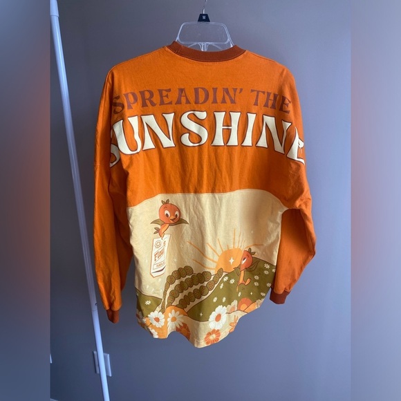 Disney Epcot Flower Garden Festival 2023 orange bird sunshine spirit jersey - Picture 2 of 11